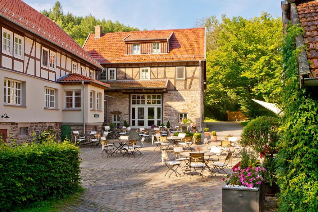 Romantik Hotel Landhaus Baerenmuehle Frankenau Exterior foto